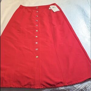 Emma James button down skirt. NWT
